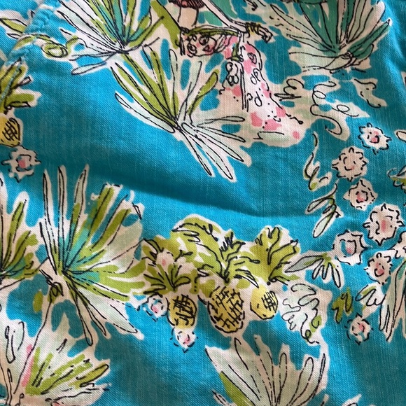 Lily Pulitzer “Jungle Glam” summertime shorts, size 2. - Picture 6 of 7